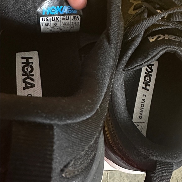 Like new HOKA Women's Gaviota 5 Sneakers Shoes Size 7.5 - Picture 7 of 8